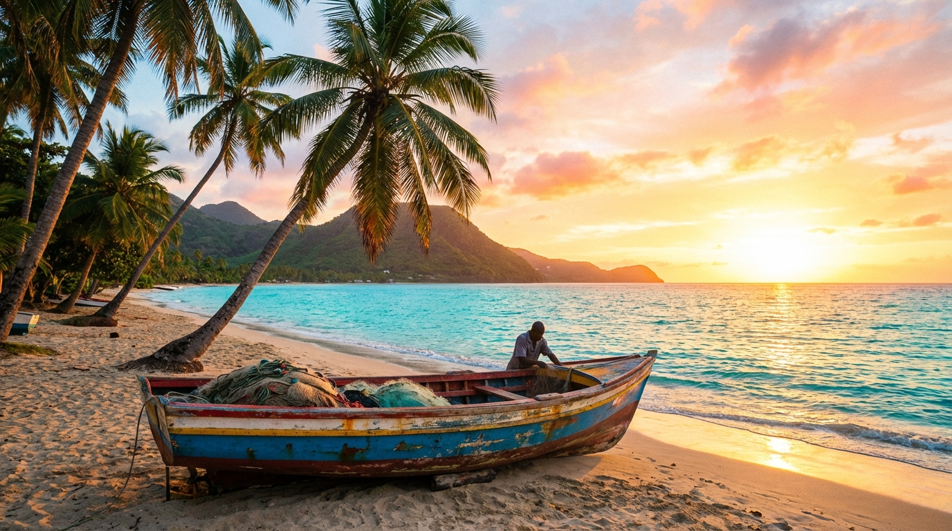 découvrez un voyage inoubliable dans les caraïbes avec notre tour des îles alliant paysages paradisiaques et saveurs authentiques de la cuisine créole à la noix de coco.