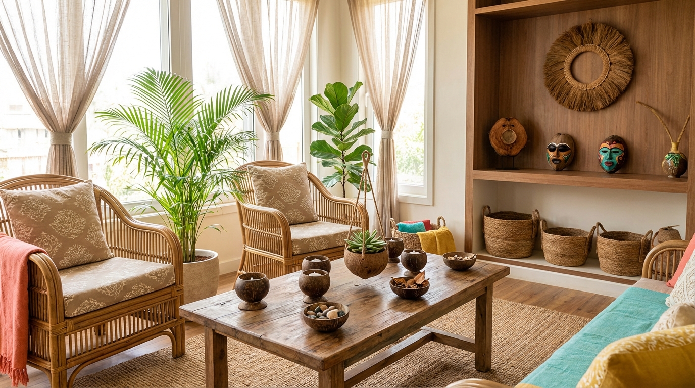 découvrez 20 idées diy de décoration avec des noix de coco pour transformer votre maison en un véritable havre tropical, alliant naturel et créativité.