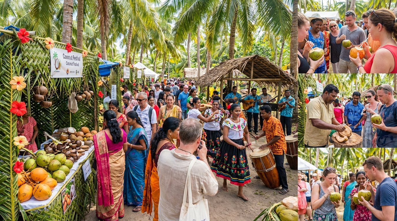 découvrez les festivals de la noix de coco, des événements culturels incontournables mêlant traditions, animations et gourmandises autour de ce fruit exotique.