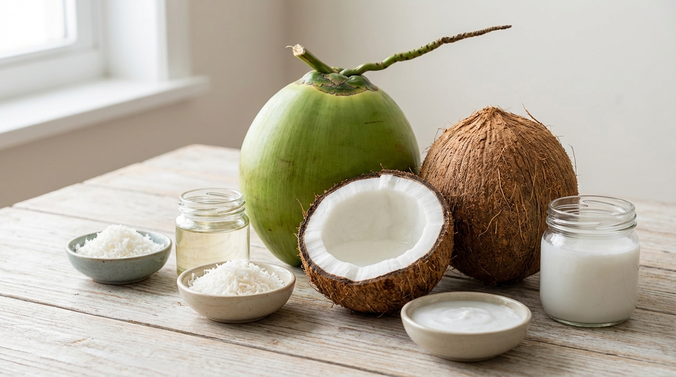 découvrez tout sur la noix de coco : définition, composition nutritionnelle détaillée et les différentes variétés pour mieux connaître ce fruit exotique aux multiples bienfaits.
