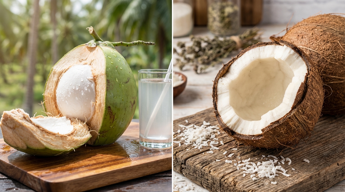 découvrez les différences entre la noix de coco fraîche et sèche, ainsi que leurs utilisations culinaires et bienfaits pour choisir la meilleure option selon vos besoins.