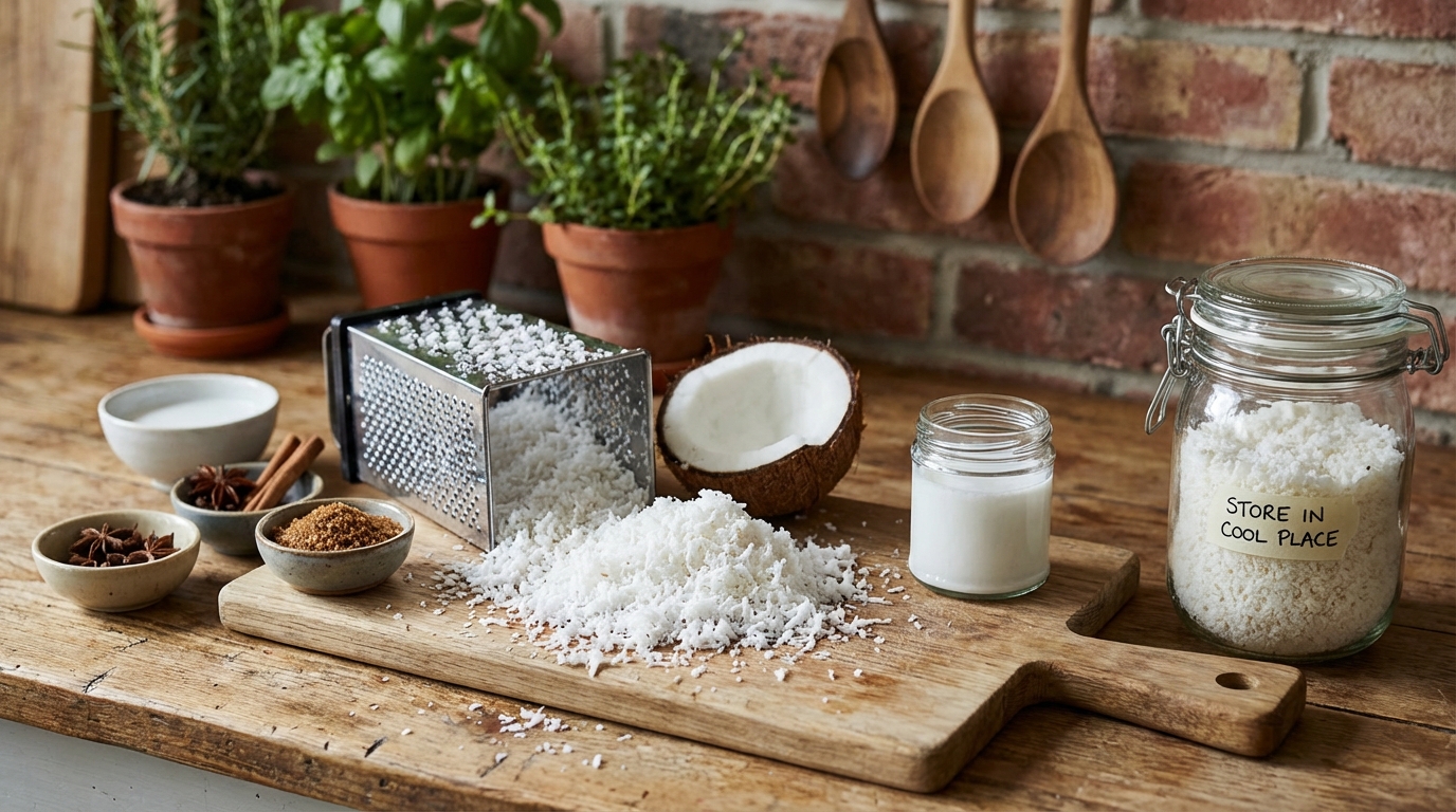 découvrez comment utiliser la noix de coco râpée en cuisine et les meilleures méthodes pour la conserver afin de préserver toute sa fraîcheur et sa saveur.