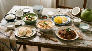 découvrez nos recettes traditionnelles à la noix de coco, mêlant saveurs asiatiques et tropicales pour des plats authentiques et gourmands.